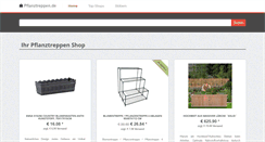 Desktop Screenshot of pflanztreppen.de